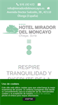 Mobile Screenshot of hotelmiradordelmoncayo.com
